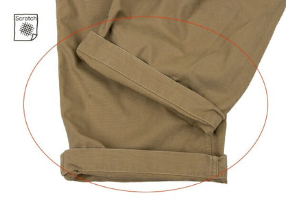 COMME des GARCONS HOMME Cotton Work Wide Pants Brown Size S