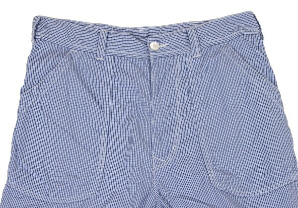 COMME des GARCONS HOMME Garment Washed Pants Blue Size S