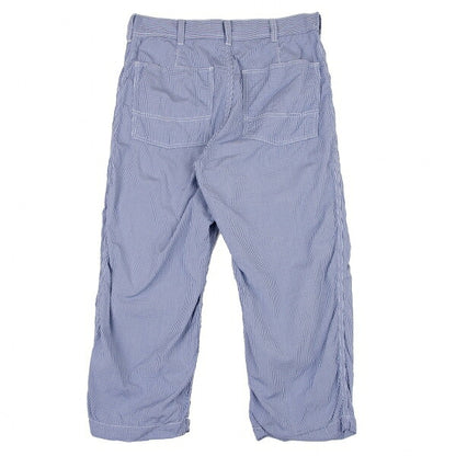COMME des GARCONS HOMME Garment Washed Pants Blue Size S