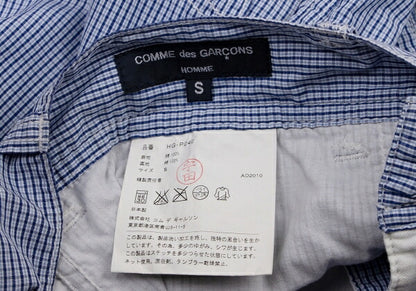 COMME des GARCONS HOMME Garment Washed Pants Blue Size S