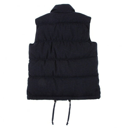 COMME des GARCONS HOMME Wool Down Zip Vest Blue Size S
