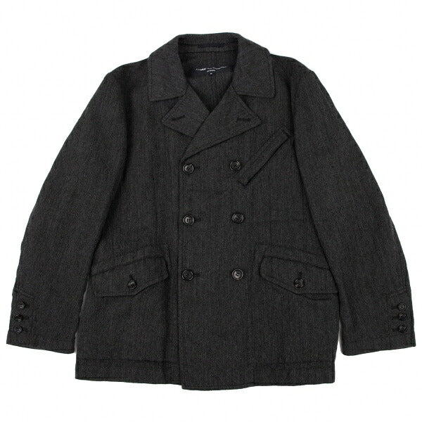 COMME des GARCONS HOMME Wool Linen Zip Pocket Jacket Size S