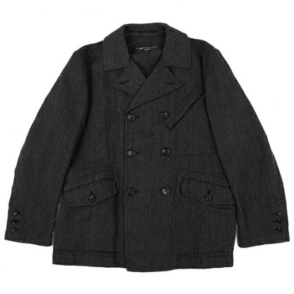 COMME des GARCONS HOMME Wool Linen Zip Pocket Jacket Size S