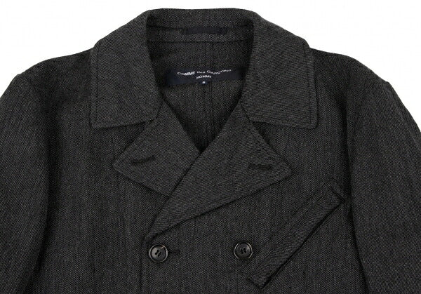COMME des GARCONS HOMME Wool Linen Zip Pocket Jacket Size S