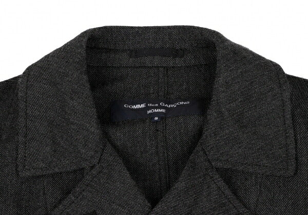 COMME des GARCONS HOMME Wool Linen Zip Pocket Jacket Size S