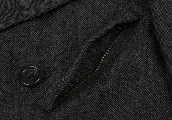 COMME des GARCONS HOMME Wool Linen Zip Pocket Jacket Size S