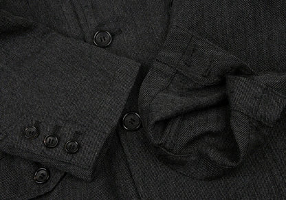 COMME des GARCONS HOMME Wool Linen Zip Pocket Jacket Size S