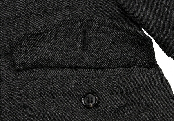 COMME des GARCONS HOMME Wool Linen Zip Pocket Jacket Size S