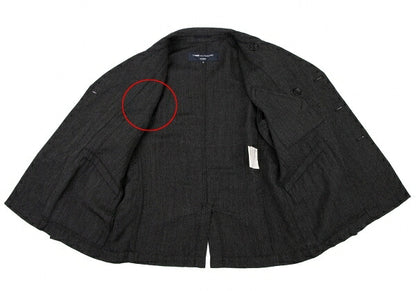 COMME des GARCONS HOMME Wool Linen Zip Pocket Jacket Size S