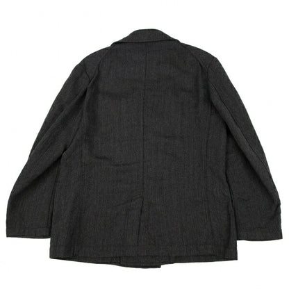 COMME des GARCONS HOMME Wool Linen Zip Pocket Jacket Size S
