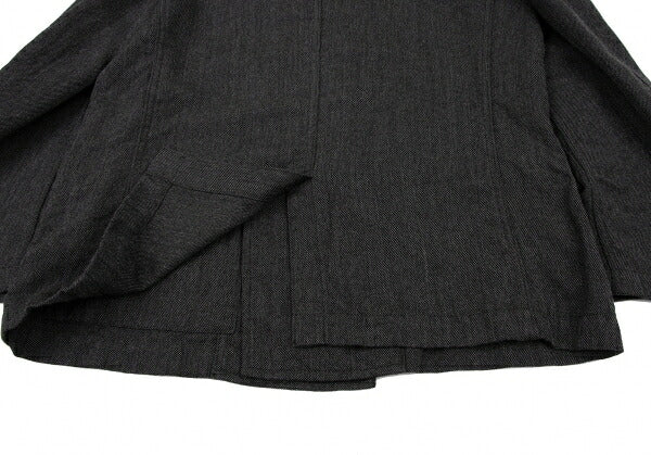 COMME des GARCONS HOMME Wool Linen Zip Pocket Jacket Size S