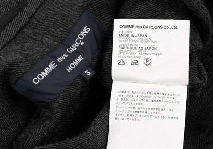 COMME des GARCONS HOMME Wool Linen Zip Pocket Jacket Size S