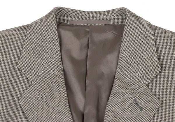 ARMANI COLLEZIONI Silk Blend Wool Jacket Gray Size 46