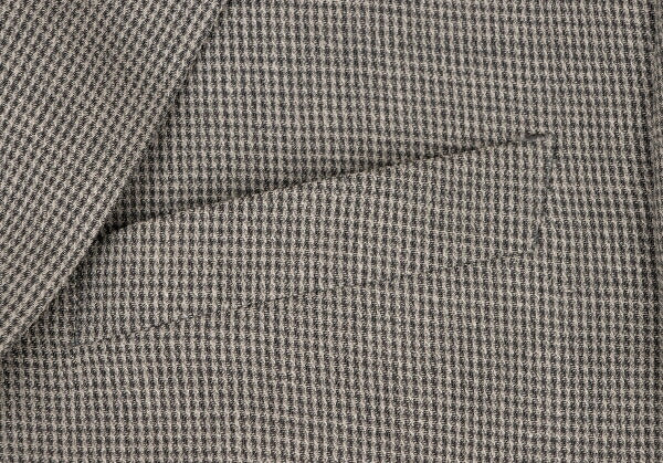ARMANI COLLEZIONI Silk Blend Wool Jacket Gray Size 46