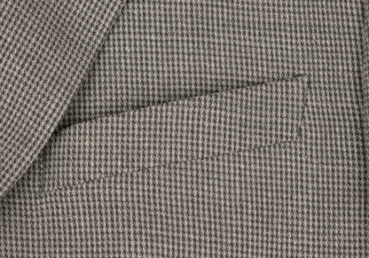 ARMANI COLLEZIONI Silk Blend Wool Jacket Gray Size 46
