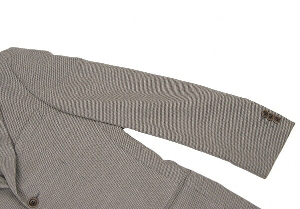 ARMANI COLLEZIONI Silk Blend Wool Jacket Gray Size 46
