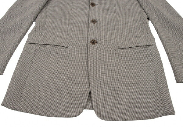 ARMANI COLLEZIONI Silk Blend Wool Jacket Gray Size 46