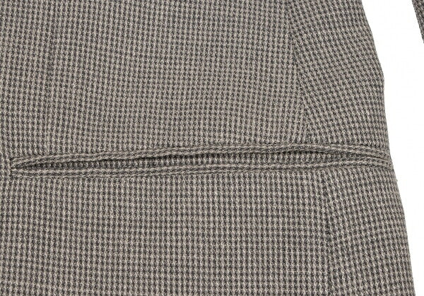 ARMANI COLLEZIONI Silk Blend Wool Jacket Gray Size 46