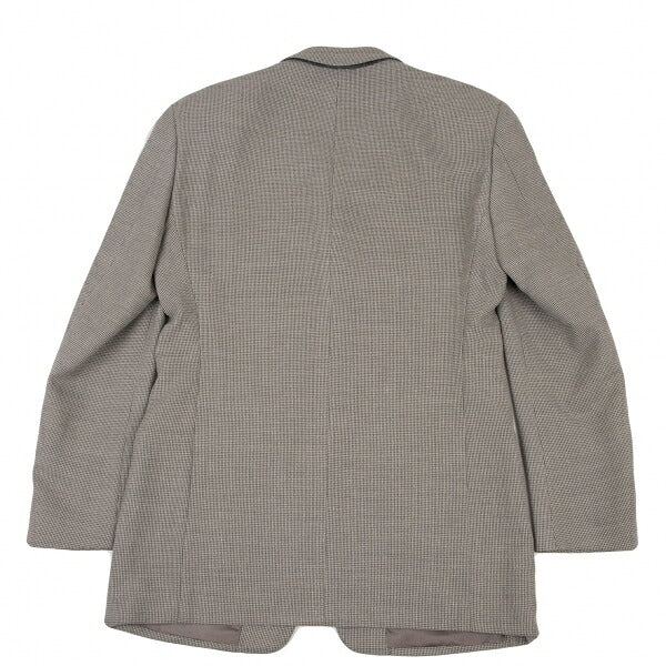 ARMANI COLLEZIONI Silk Blend Wool Jacket Gray Size 46