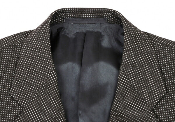ARMANI COLLEZIONI Wool Textured Jacket Gray Size 48