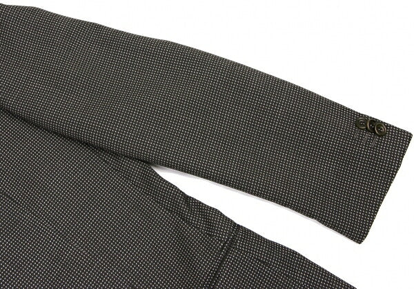 ARMANI COLLEZIONI Wool Textured Jacket Gray Size 48