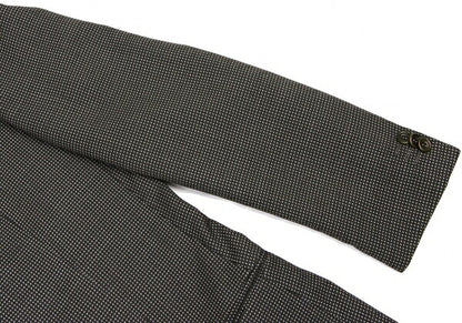ARMANI COLLEZIONI Wool Textured Jacket Gray Size 48