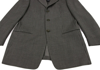 ARMANI COLLEZIONI Wool Textured Jacket Gray Size 48