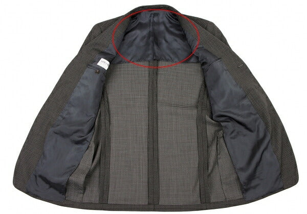 ARMANI COLLEZIONI Wool Textured Jacket Gray Size 48