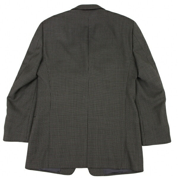 ARMANI COLLEZIONI Wool Textured Jacket Gray Size 48