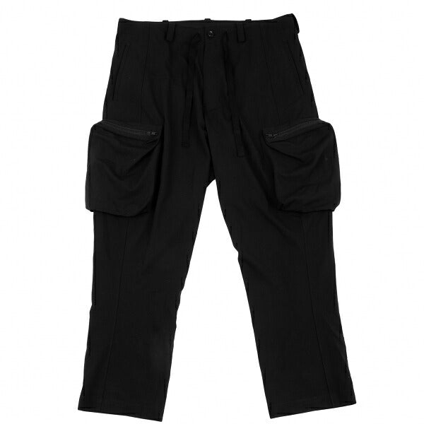 S'YTE Zip Pocket Tapered Pants Black Size M