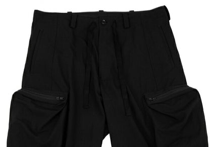S'YTE Zip Pocket Tapered Pants Black Size M