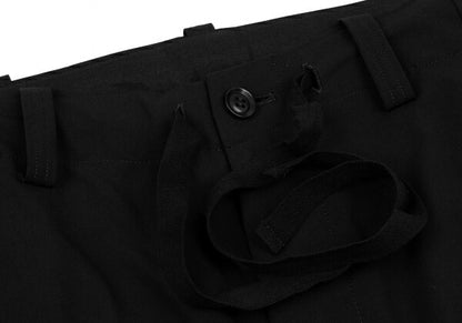 S'YTE Zip Pocket Tapered Pants Black Size M