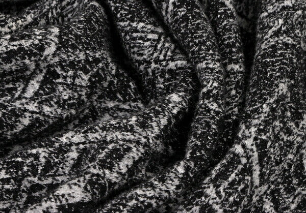 Yohji Yamamoto PH Asymmetric Hem Pattern Knit Black Size 3
