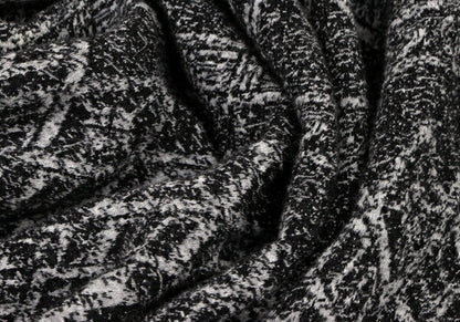 Yohji Yamamoto PH Asymmetric Hem Pattern Knit Black Size 3
