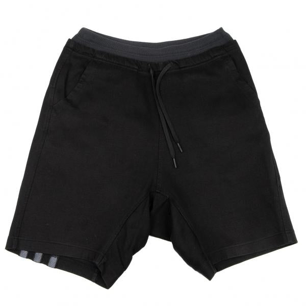 Y-3 Layered Waist 3-Stripe Shorts Black Size XS