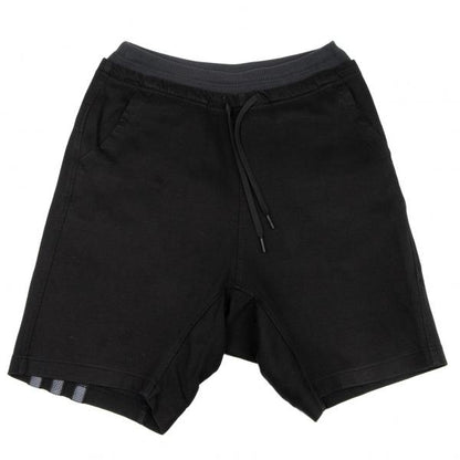 Y-3 Layered Waist 3-Stripe Shorts Black Size XS