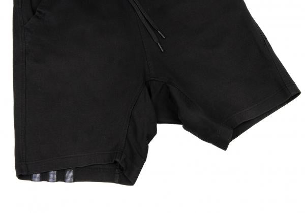 Y-3 Layered Waist 3-Stripe Shorts Black Size XS