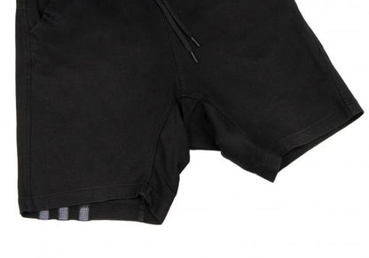 Y-3 Layered Waist 3-Stripe Shorts Black Size XS