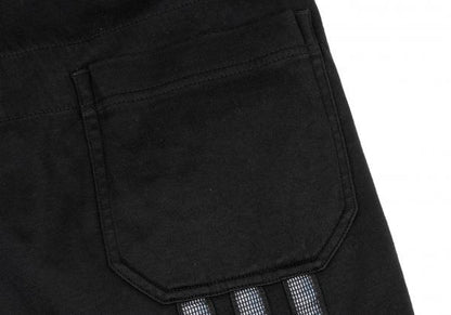 Y-3 Layered Waist 3-Stripe Shorts Black Size XS