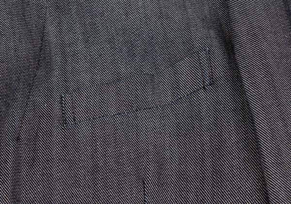COMME des GARCONS HOMME Washed Check Jacket Gray Size SS