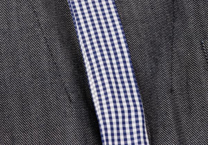 COMME des GARCONS HOMME Washed Check Jacket Gray Size SS
