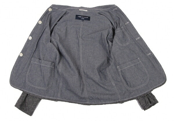 COMME des GARCONS HOMME Chambray Collar Jacket Size S