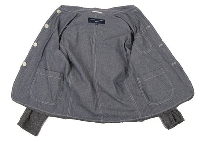 COMME des GARCONS HOMME Chambray Collar Jacket Size S