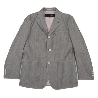 COMME des GARCONS HOMME Poly Nylon Piping Jacket Size M