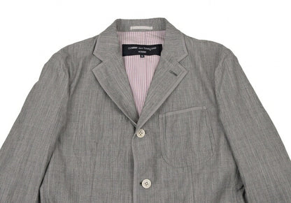 COMME des GARCONS HOMME Poly Nylon Piping Jacket Size M