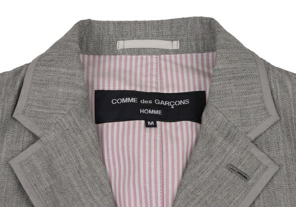 COMME des GARCONS HOMME Poly Nylon Piping Jacket Size M