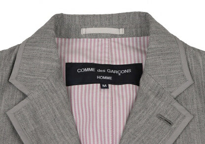 COMME des GARCONS HOMME Poly Nylon Piping Jacket Size M