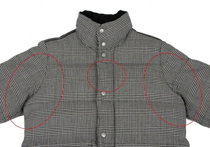 COMME des GARCONS HOMME Glen Check Jacket Blk/Wht Size S