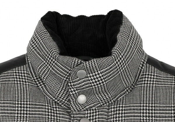 COMME des GARCONS HOMME Glen Check Jacket Blk/Wht Size S