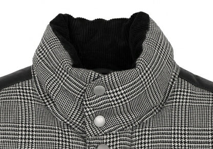 COMME des GARCONS HOMME Glen Check Jacket Blk/Wht Size S
